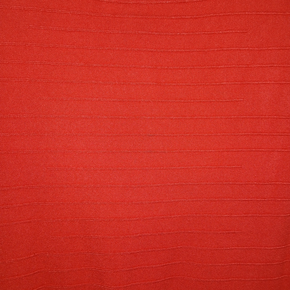 Style & Co. Vibrant Red Ribbed Blouse - Picture 2 of 6